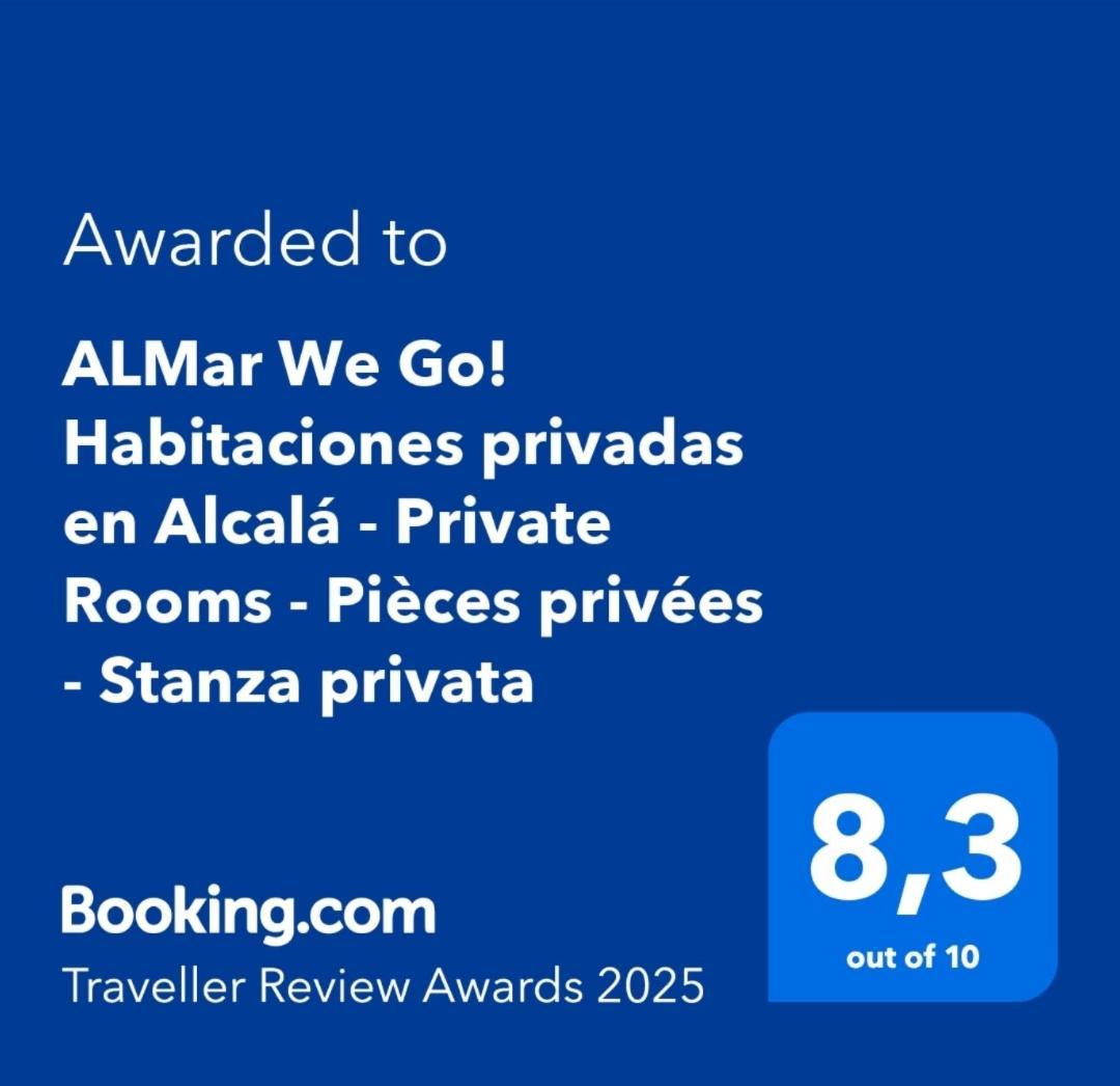 Almar We Go! Habitaciones Privadas En Alcala - Private Rooms - Pieces Privees - In Shared Apartment 外观 照片